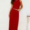 Nahla Maxi Skirt Cherry