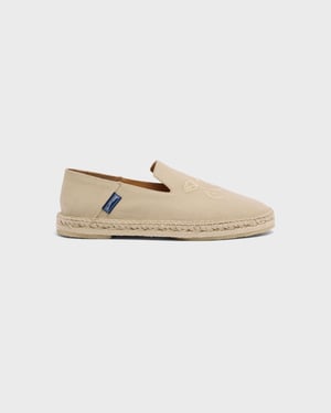 Vilebrequin - Men Canvas Boat Shoes Solid - Shoes - Clive - Beige - Size 44