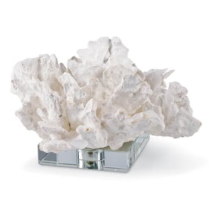 Flower Coral On Crystal Base