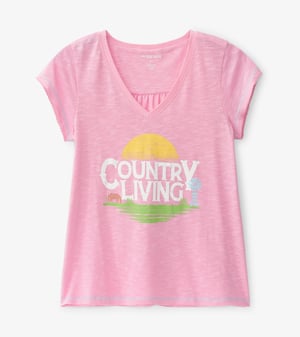 Country Living Women's V-Neck Tee