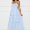 Chic At Sunset Maxi Dress Blue