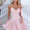 Dreamy By Design Bubble Mini Dress Rose
