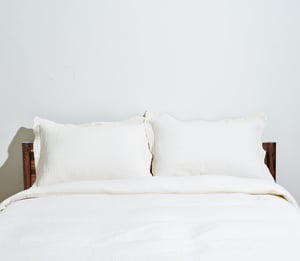 Softexture Pillow Sham - King / Ivory
