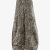 Vintage Leopard Print Cargo Barrel Pants - Leopard / M