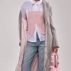 AKIRA Make It Last Boucle Trench Coat | Size XL