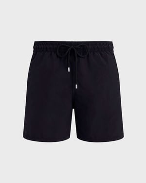 Vilebrequin - Men Swim Shorts Solid - Swimwear - Moorea - Black - Size XXXL