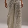 AKIRA Coco Brocade Trouser Pants | Size Medium