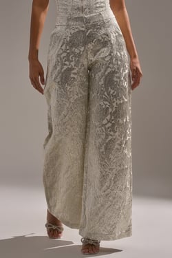AKIRA Coco Brocade Trouser Pants | Size 1X