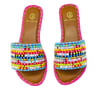Balearics Beaded Sandals - UK 6 EU 39