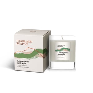 2 for £47 - Soya Wax Candles - Lemongrass & Ginger