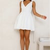 Azaria Mini Dress White
