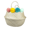 Mai Basket with Pompoms