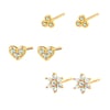 Triad Stud Earring Sets Sterling Silver