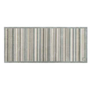 Sage Stripe Washable Runner - 65x150cm