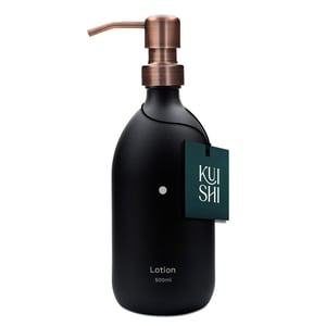 Minimal Black Soap Dispenser