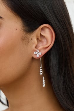 Unique Muse Earrings Silver