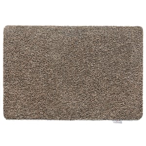 Plain Fleck - Coffee Washable Doormat - 50x75cm