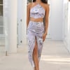 Romantic Nights Midi Skirt Lilac