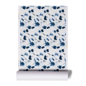 Splat Indigo Wallpaper