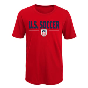 Youth Outerstuff USWNT Ultra Defender Red Tee / XL