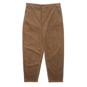 Sunspel Womens Corduroy Trousers Dark Camel
