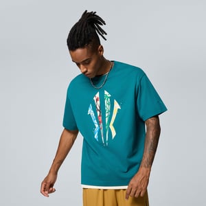 ANTA KAI Logo Tee - Blue / 4XL