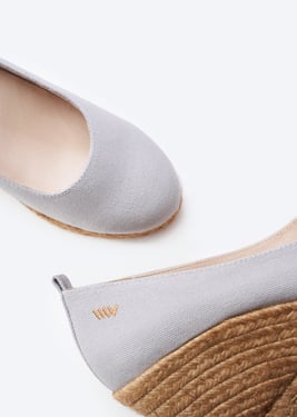 Marquesa Archive Canvas Espadrille Wedge Pumps