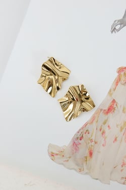 Callia Earrings Gold