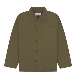 Uskees 3001 Buttoned Overshirt Dark Taupe