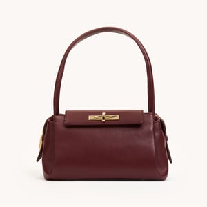 Hammitt Charlotte Cherrywood Pebble Gold Med