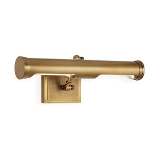 Tate Medium Modern Gold Metal Picture Light