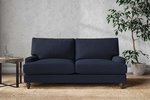 nkuku Marri Sofa | Make To Order | Medium | Brera Linen Indigo