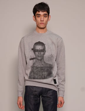 Saint' Sweatshirt in Grey