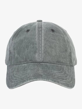 Thesupermade Washed Canvas Cap -1072 - Light Grey / One Size