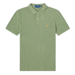 Polo Ralph Lauren The Iconic Mesh Polo Shirt Cargo Green Heather