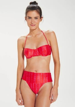 Malika Adla Bikini Red