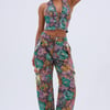 AKIRA Logan Square Jacquard Cargo Pants | Size Small