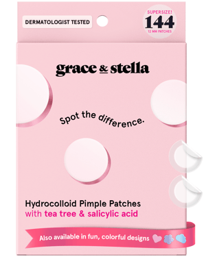 hydrocolloid pimple patches - 144 Pack / Round