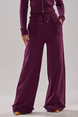 AKIRA She's Gone, You're Fine Wide Leg Jogger Pants | Size 1X