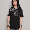 Saint' Multipatch T-Shirt in Black