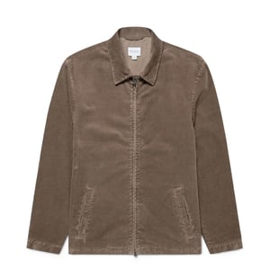 Sunspel Cord Harrington Jacket Bark