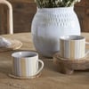 nkuku Patthar Mug Set Of 2 | Tableware | Cream/Sand | Large ()
