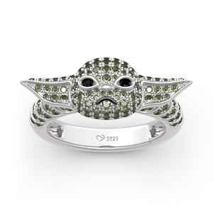 Jeulia "Baby Master" Sterling Silver Ring