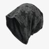 Street Double-Layer Five-Pointed Star Pullover Hat - Dark Gray / ONE SIZE