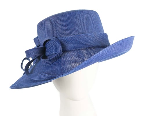 Royal Blue ladies fashion hat by Max Alexander