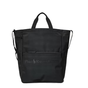 Polo Ralph Lauren Tonal Logo Tote Black
