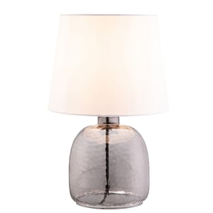 Galway Crystal Boho Table Lamp & White Shade