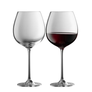 Galway Crystal Solus Goblet Pair