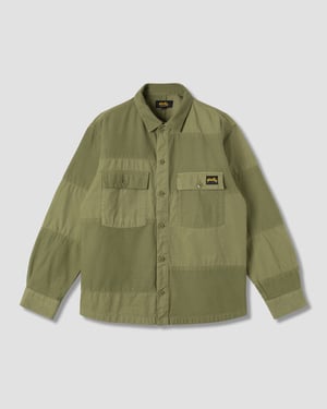 CPO Shirt (Olive Sateen/Ripstop Mix) - XXL