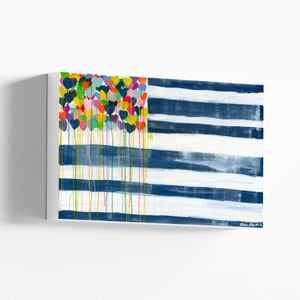 United States Of Love Flag Mini Canvas